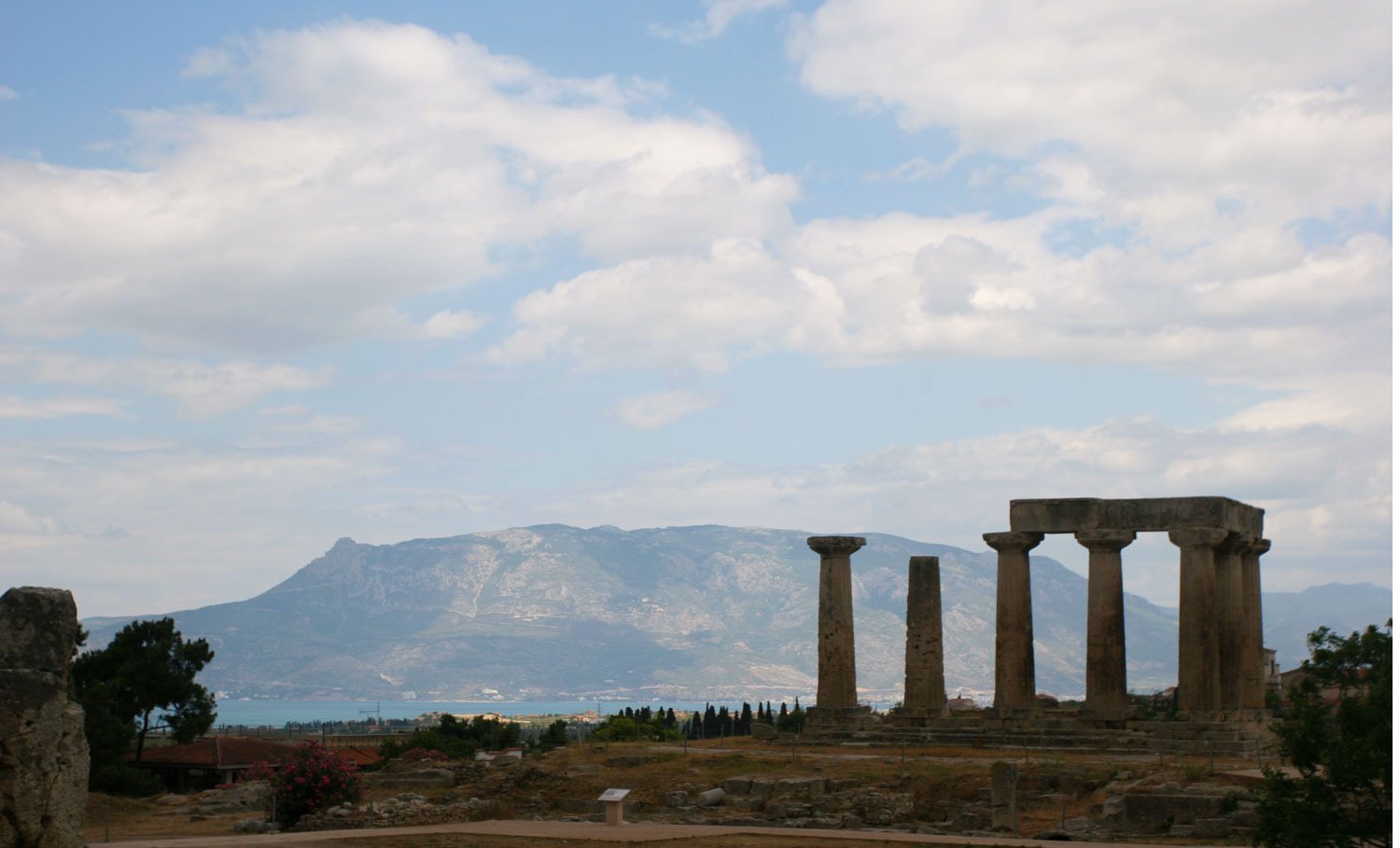 Le site antique de Corinthe