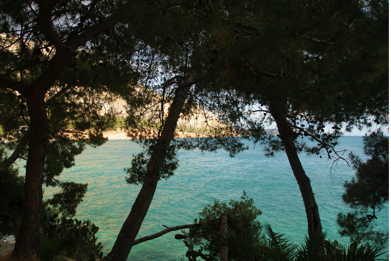 La promenade d'Arvanitia, Nauplie