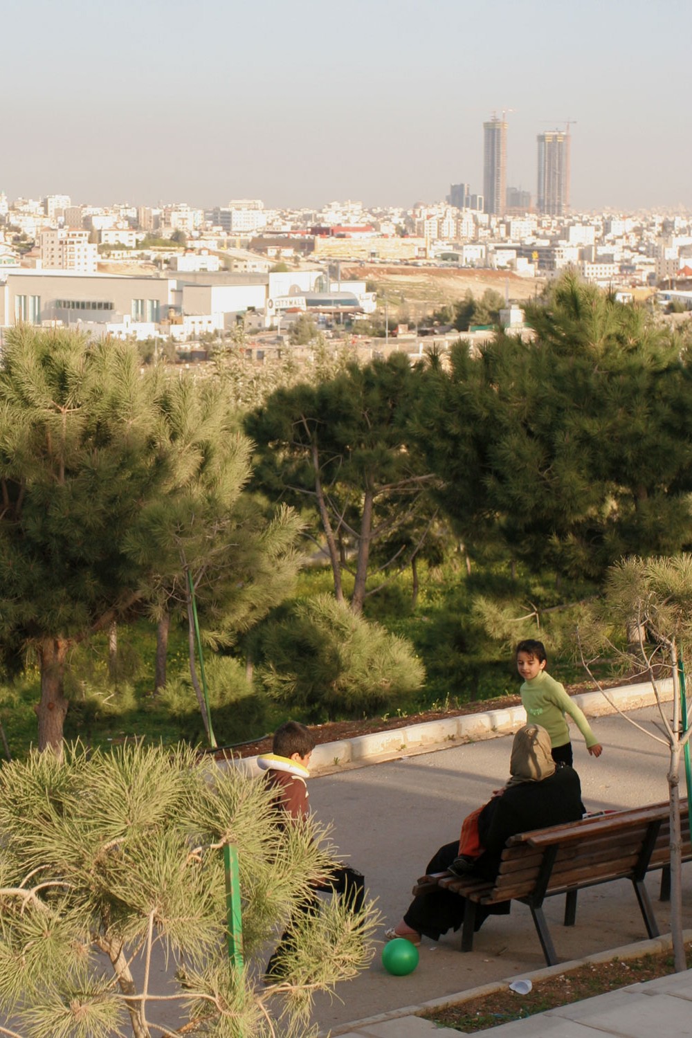 Le parc du roi Hussein, Amman