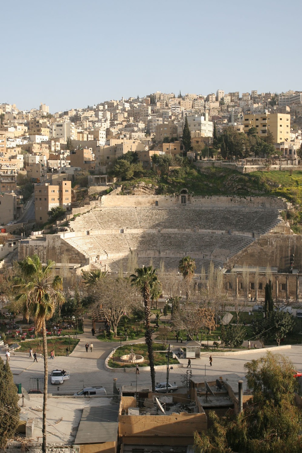 Le théâtre romain d'Amman