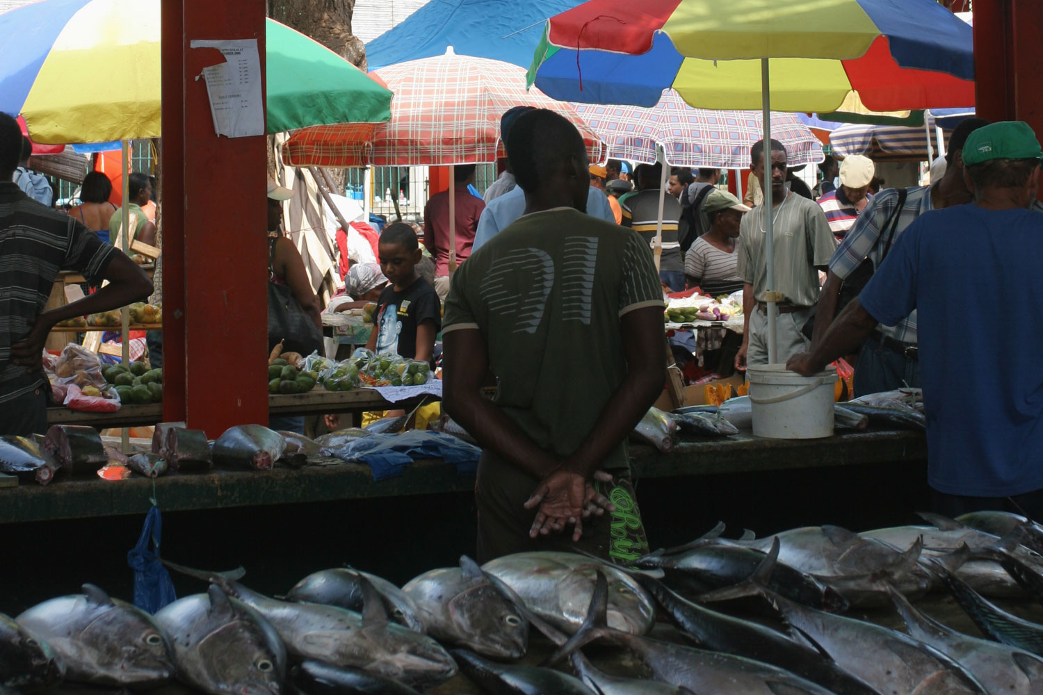 Marché de Victoria, Mahé