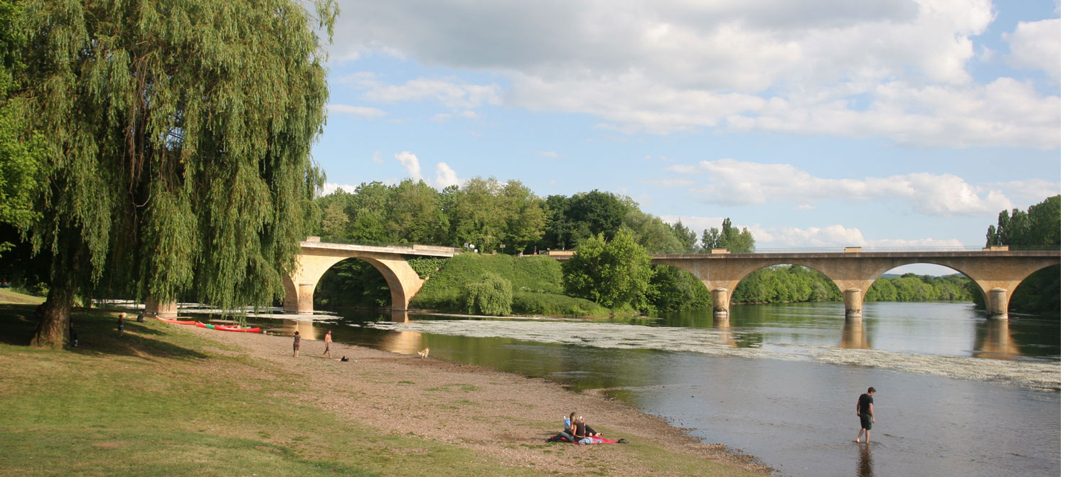 Confluence de la Dordogne et de la Vézère