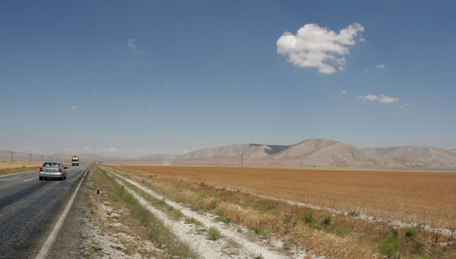 Route du sud de l'Anatolie